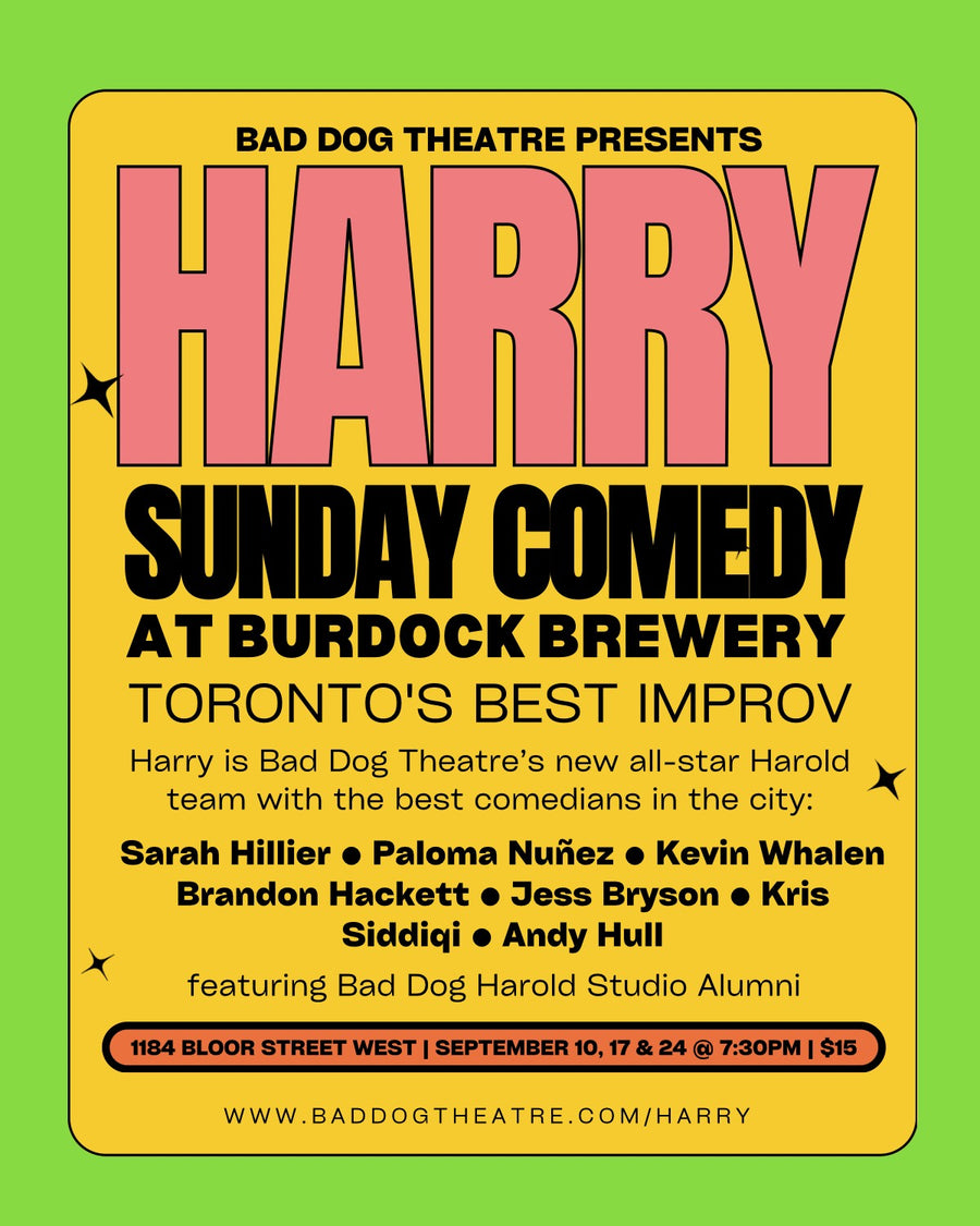 Bad Dog: Harry Sunday Comedy