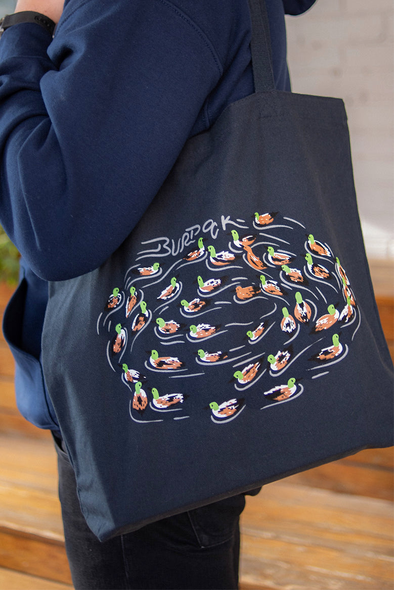 Ducks Swirling Tote
