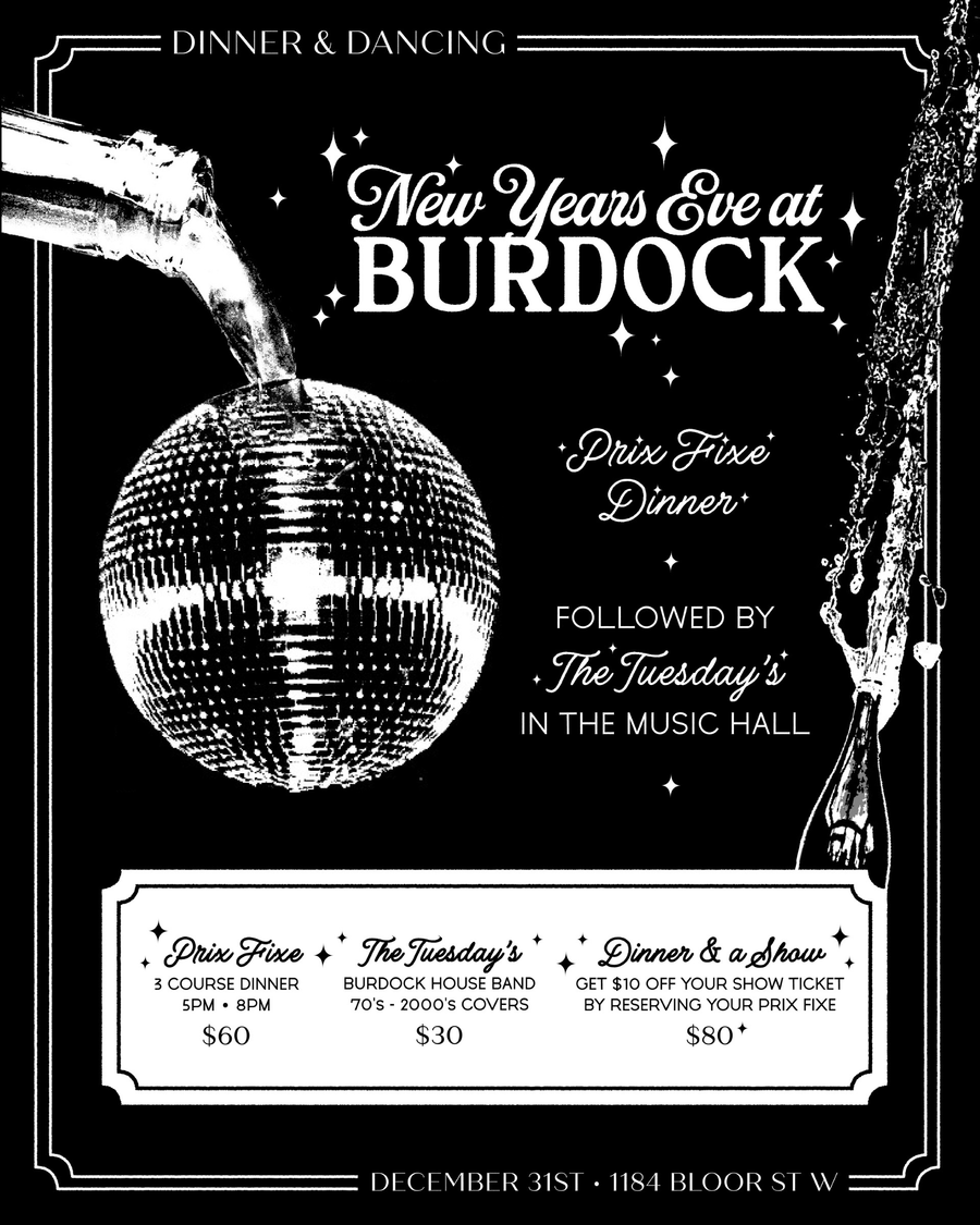 New Years Eve at Burdock