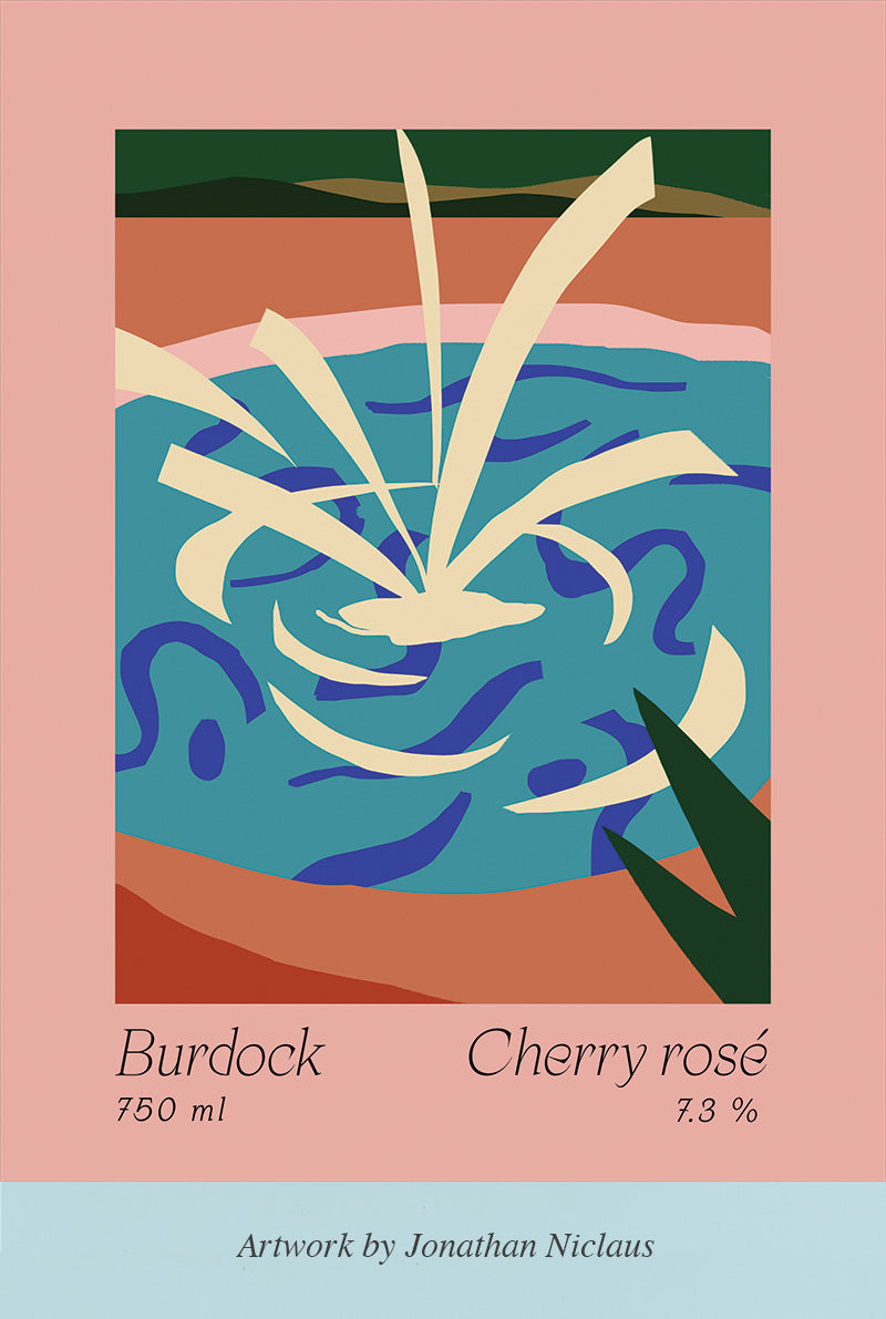 Cherry Rosé Poster